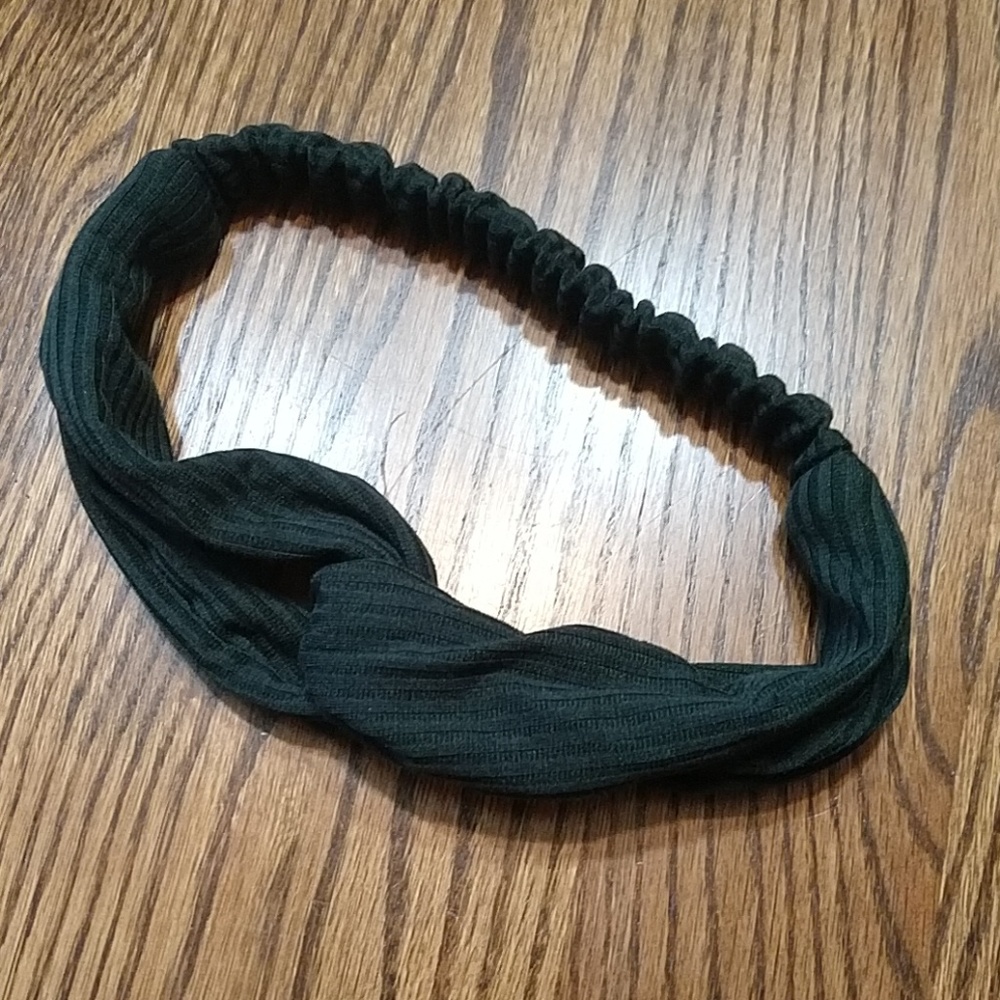 Boho twist headband.